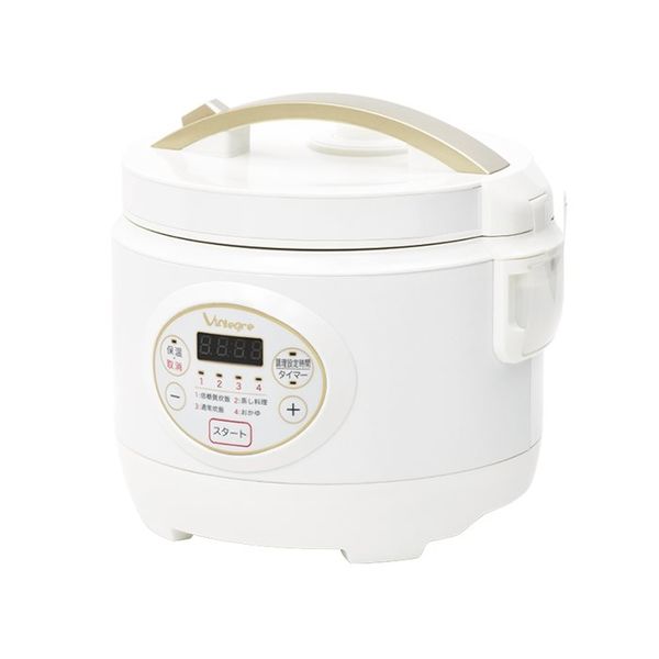 KNチヨダ 糖質カット炊飯器（3合） VI-RCL3A-WT 1台（直送品）