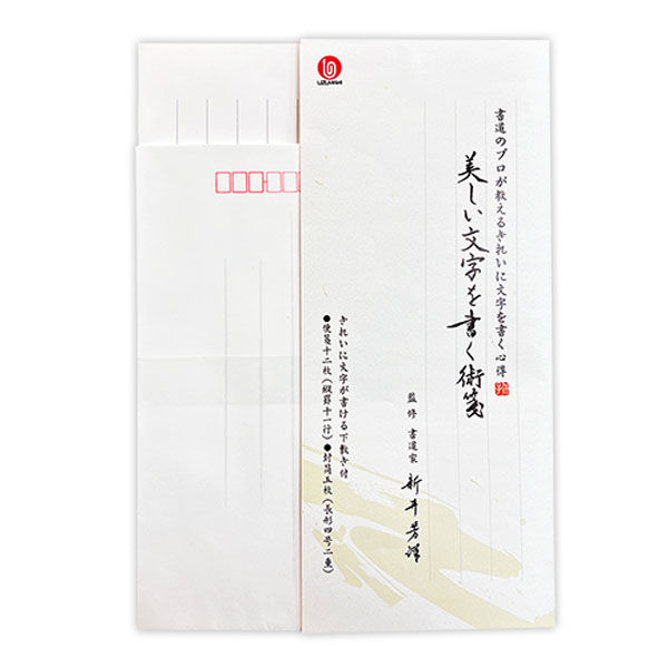 菅公工業 美しい文字を書く術箋 レターセット テ129 10冊（直送品 