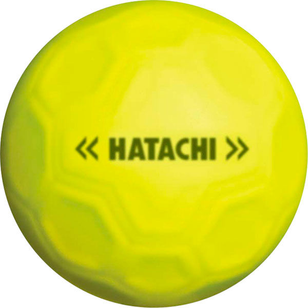 HATACHI(ハタチ) グランドゴルフ ボール シュートボール グラウンド・ゴルフ 忠実構造ボール イエロー BH3460 5球（直送品）