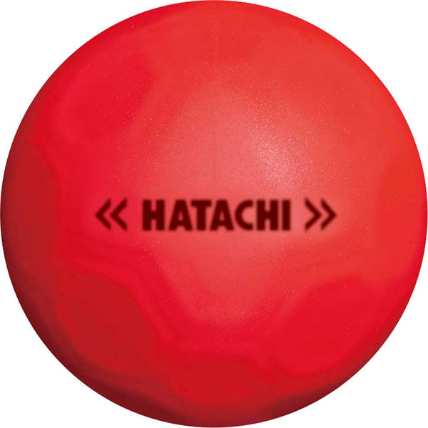 HATACHI(ハタチ) グランドゴルフ ボール シュートボール グラウンド・ゴルフ 忠実構造ボール レッド BH3460 5球（直送品）