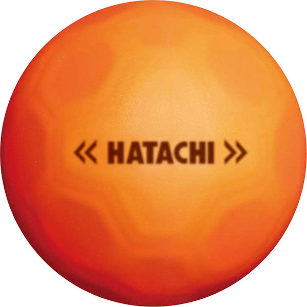 HATACHI(ハタチ) グランドゴルフ ボール シュートボール グラウンド・ゴルフ 忠実構造ボール オレンジ BH3460 5球（直送品）