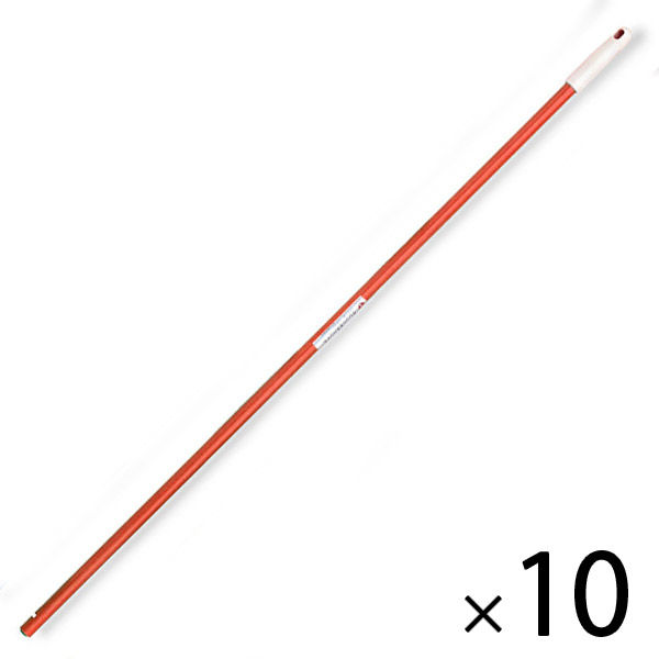 セイワ　クレンリネスハンドル(ニュー・グラスファイバー143cm)(赤) 285-HFR-500P-2-10　1ケース（10本入）（直送品）