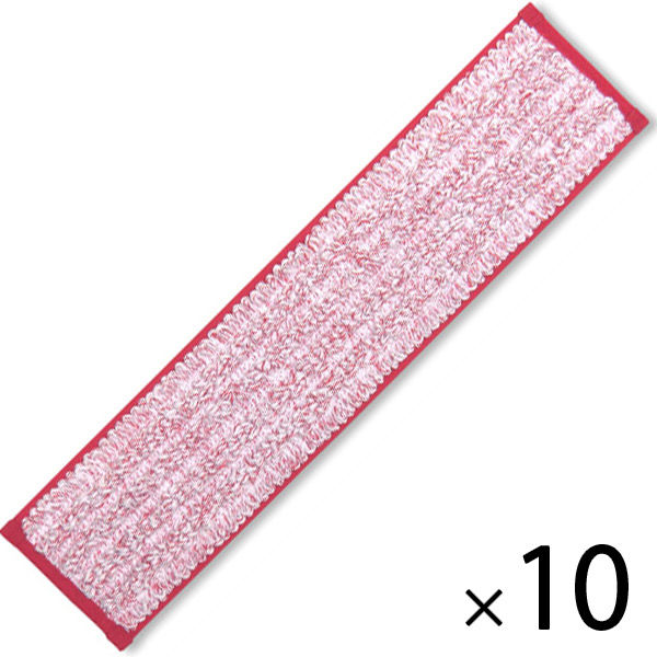 セイワ　マジクロモップ(赤) 1セット【10枚入】　285-MC500-2-10　1ケース（10枚入）（直送品）