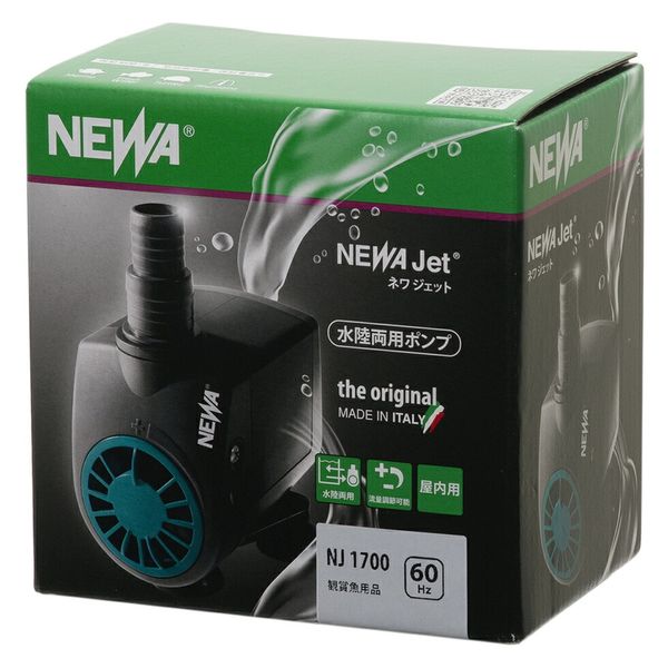 神畑養魚 ６０Ｈｚ 西日本用 水陸両用ポンプ ＮＥＷＡ Ｊｅｔ ＮＪ １７００ 263269 1個（直送品） アスクル