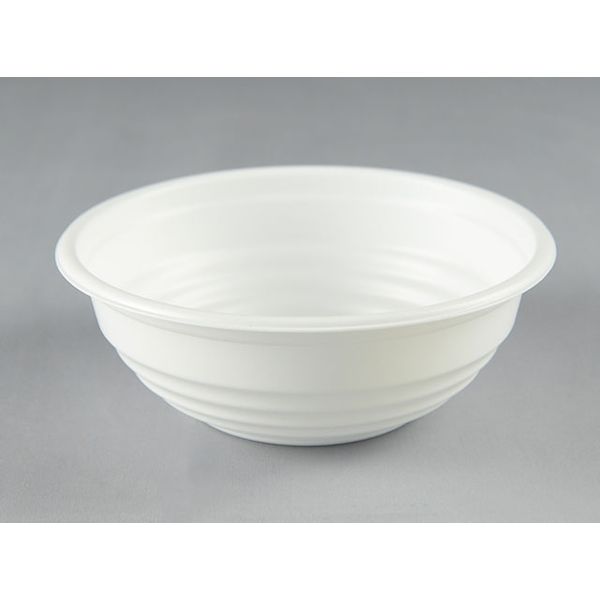 パックスタイル 耐熱どんぶり容器 YS丼 Dー2 白 653120 1個(50枚)（直送品）