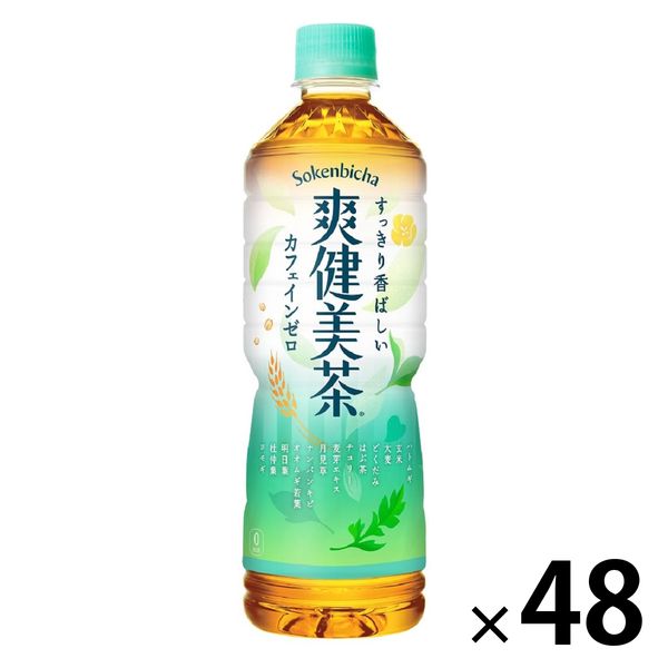 【ブレンド茶】ノンカフェイン　爽健美茶　600ml　1セット（48本）