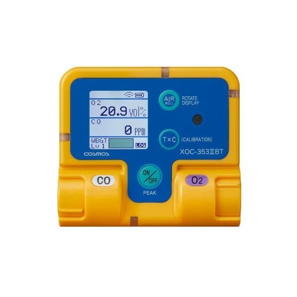 エスコ [防水型] 酸素・一酸化炭素濃度計(Bluetooth EA733AH-6 1個（直送品）