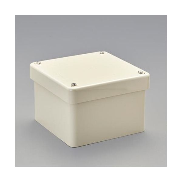 エスコ 150x150x150mm 防水プルボックス(正方形/ノック無