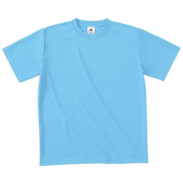 フェリック ファイバードライTシャツ サックス L POT-104-11-L 1セット(2枚)（直送品）
