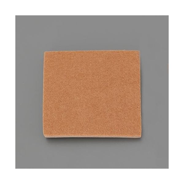 エスコ 100x100x13mm フェルトパッド EA979AB-72 1セット(40枚)（直送品）