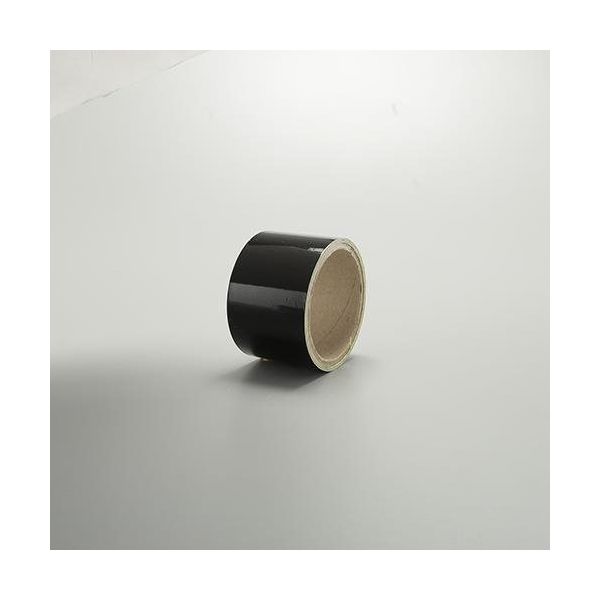 エスコ 50mmx2.0m JIS配管識別テープ(黒) EA983ML-11 1セット(5巻)（直送品）