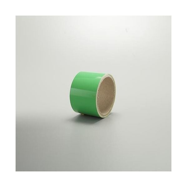 エスコ 50mmx2.0m JIS配管識別テープ(緑) EA983ML-15 1セット(5巻)（直送品）