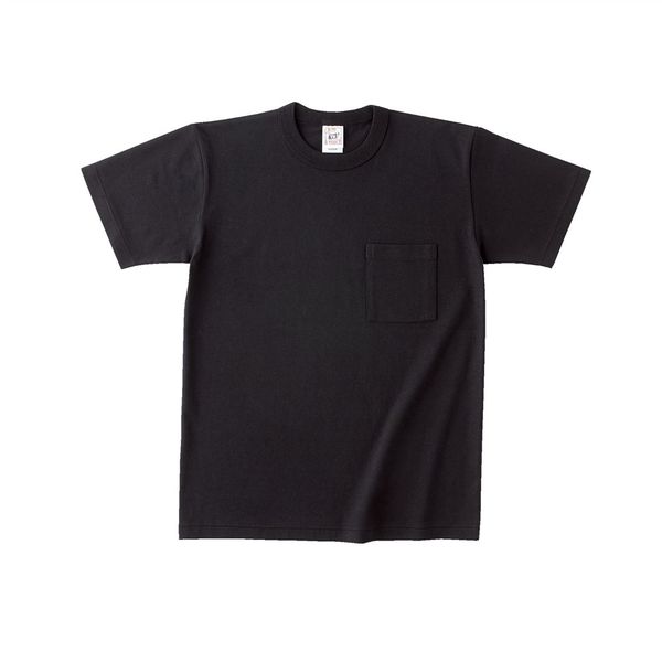 フェリック バインダーネックポケットTシャツ ディープブラック M OE1119-03-M 1セット（2枚）（直送品）