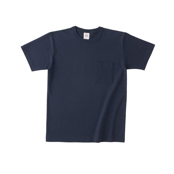 フェリック バインダーネックポケットTシャツ ネイビー XXL OE1119-69-XXL 1セット（2枚）（直送品）