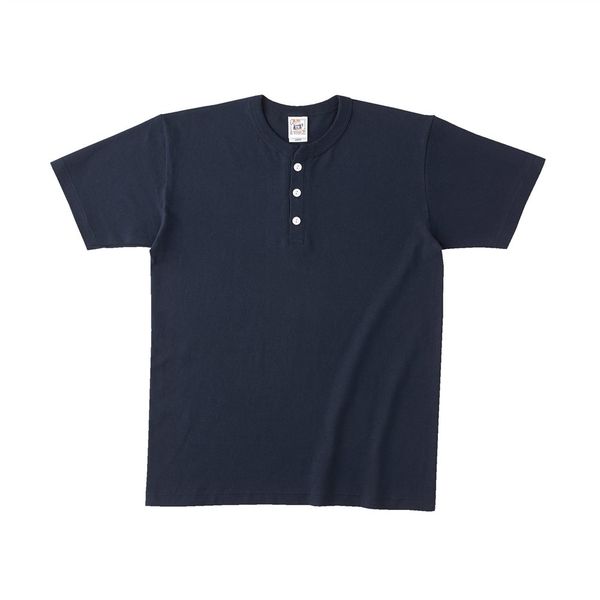 フェリック ヘンリーネックTシャツ ネイビー S OE1120-69-S 1
