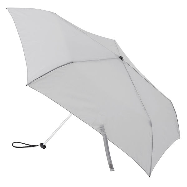 無印良品 軽量 晴雨兼用 折りたたみ傘 50cm 5本骨 ライトグレー 良品計画