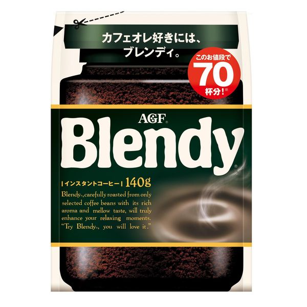 【インスタントコーヒー】味の素AGF 「ブレンディ」 袋 1袋（140g）