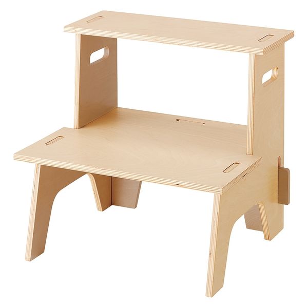 ストア・エキスプレス 木製簡易組立ひな壇 2段 12611-351 1台（直送品 