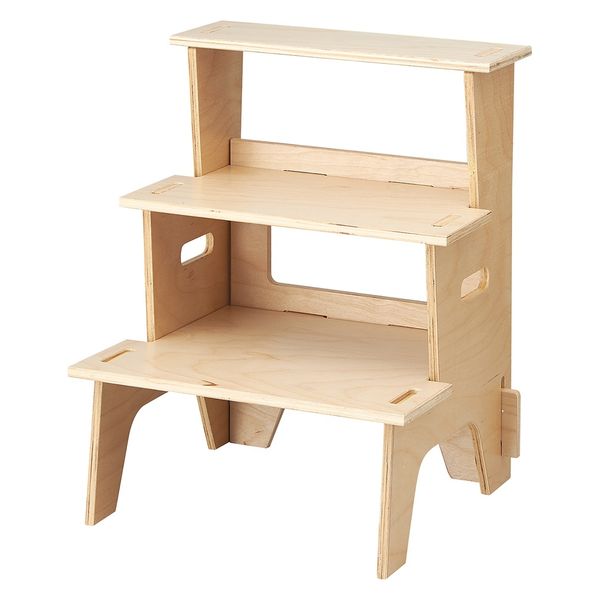 ストア・エキスプレス 木製簡易組立ひな壇 3段 12611-352 1台（直送品
