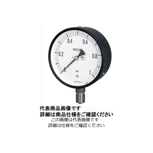 長野計器 普通形圧力計 AA15-221-OMP 1セット(3個)（直送品）