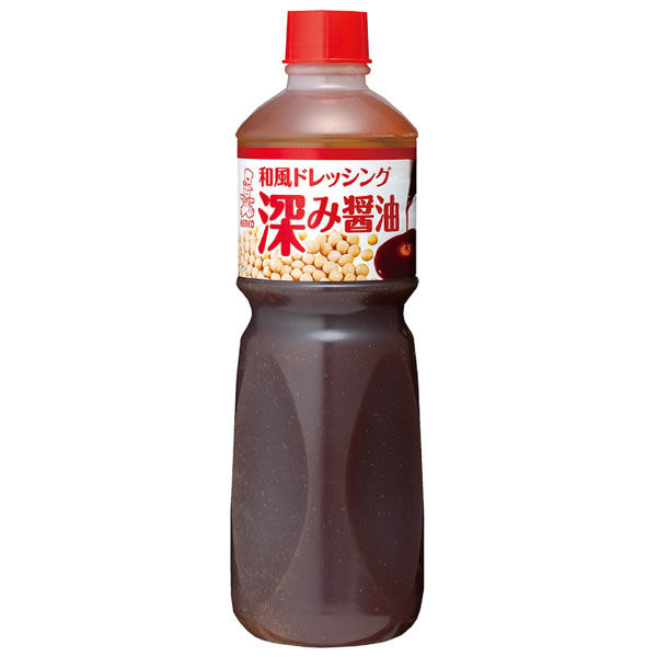 「業務用」 ケンコーマヨネーズ 和風ドレッシング深み醤油　1L×6 359337 1セット（直送品）