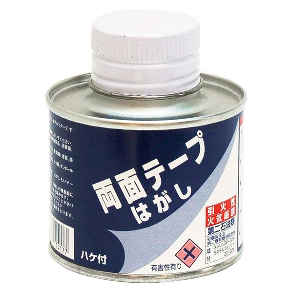 両面テープはがし 缶 100mL 両面テープ シール ラベル 値札 値札はがし 1個 日本ミラコン産業