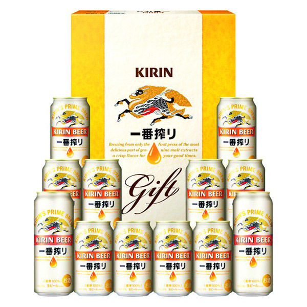 キリンビール 【お歳暮ギフト・熨斗付き】キリンビール キリン一番搾り生ビールセット K-IS3 862258 1セット（直送品）