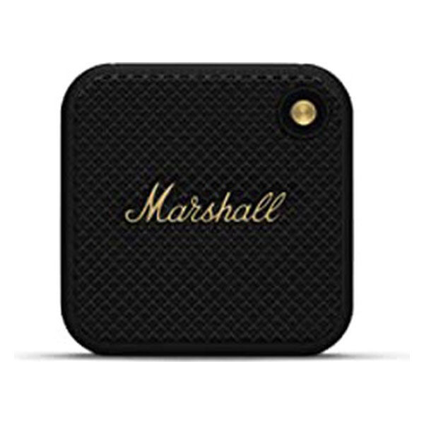 Marshall ワイヤレスポータブル防水スピーカー WILLEN-BLACK-AND-BRASS 