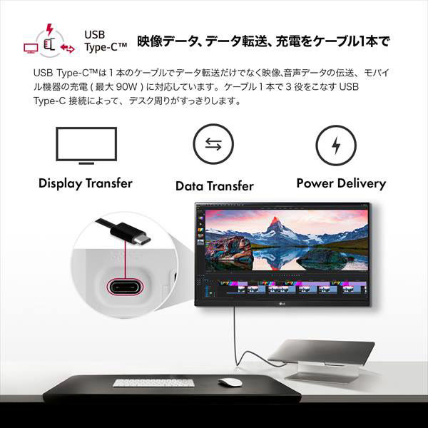 専用　【LG モニター 31.5㌅ 4k】32UP550N-Wパソコンモニター