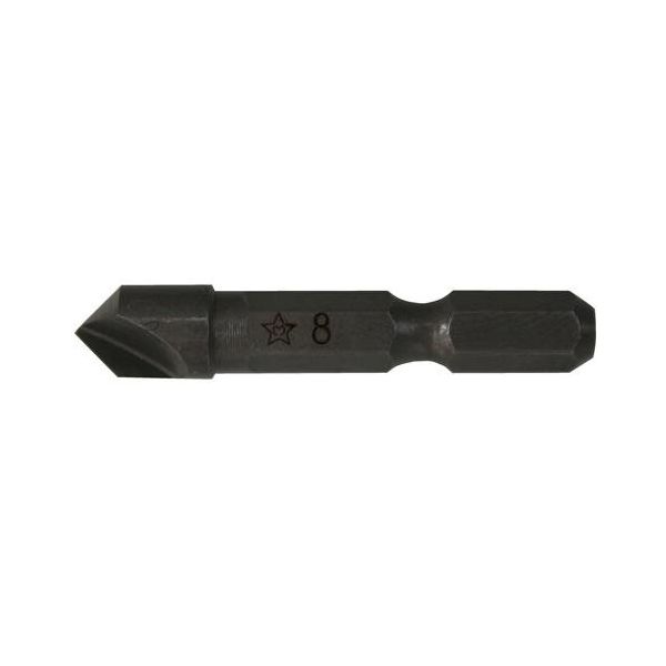 エスコ 8.0mm カウンターシンク(1/4”六角軸・HSS) EA827JS-8 1セット(5個:1個×5本)（直送品）