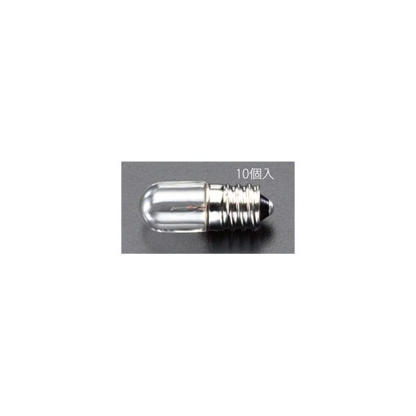エスコ 30V/2.0W/E12 パネル球(10個) EA758ZA-24 1セット(40個:10個×4袋)（直送品）