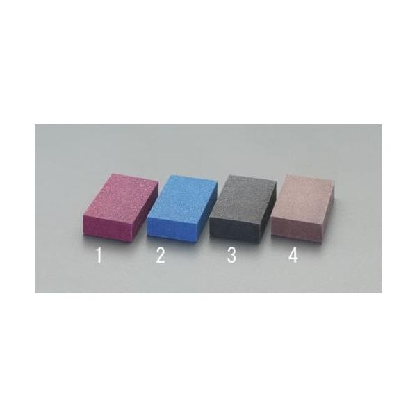 エスコ #240/80x50x20mm 研磨ブロック(ゴム製) EA366EE-4 1セット(4本:1本×4個)（直送品）