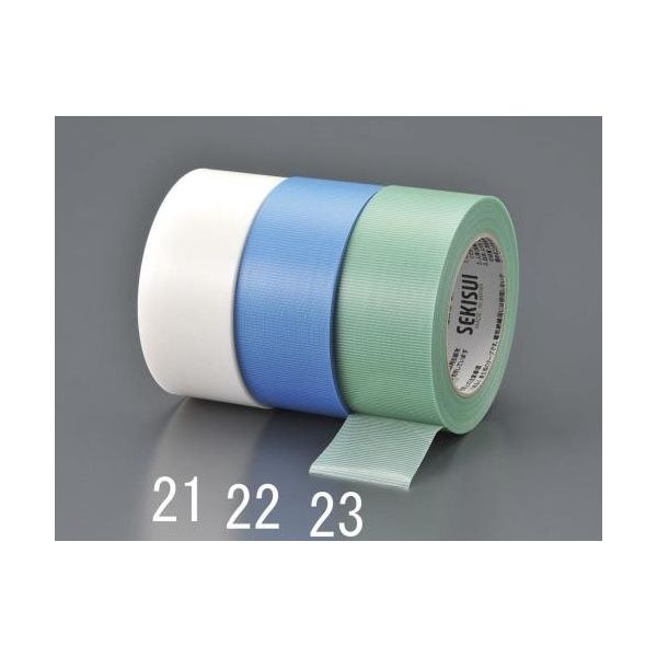 エスコ 50mmx50m 養生テープ(建築用/青) EA944ML-22 1セット(5巻)（直送品）