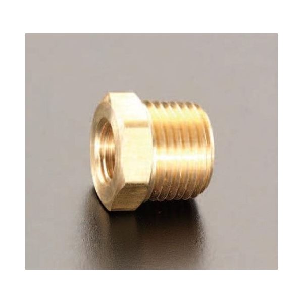 エスコ NPT 1/2”xNPT 3/4” NPTブッシング EA442AB-46 1セット(4個)（直送品）