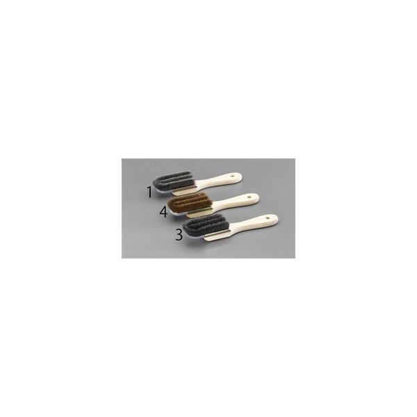 エスコ 225mm 柄付ブラシ(ステンレス製/3行・直) EA109KE-3 1セット(3本)（直送品） 5,216円