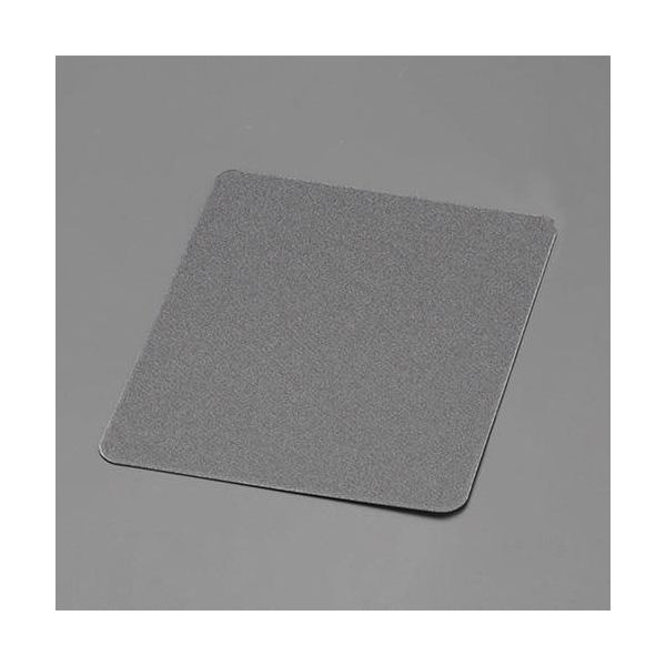 エスコ 150x180x0.5mm マウスパッド(ブラック) EA764-121A 1セット(5個)（直送品）