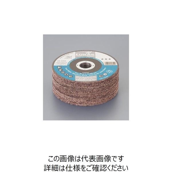 エスコ 105x1.0mm 超薄型切断砥石(25枚) EA843XL-2 1箱(25枚)（直送品）