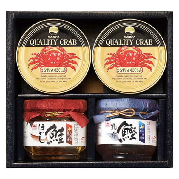 まるずわいがに ほぐしみ マルハニチロ 3缶 セット 缶詰 カニ 蟹 カニ缶 - 魚介類(加工食品)