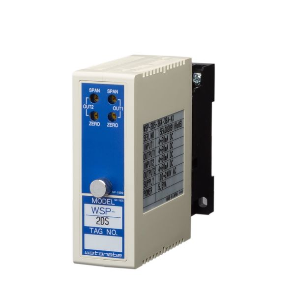 渡辺電機工業 絶縁変換器(2チャンネルアイソレータ) WSP-2DS-12L-15G-AX 1台（直送品） 36,179円