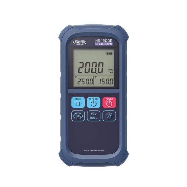 安立計器 ハンディタイプ温度計測器 HR-1200E 1台（直送品） - アスクル