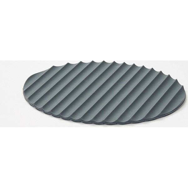 ヨシカワ Nami　silicone mat　/　ナミ　シリコーンマット　ダークグレー AS0045 1個（直送品）