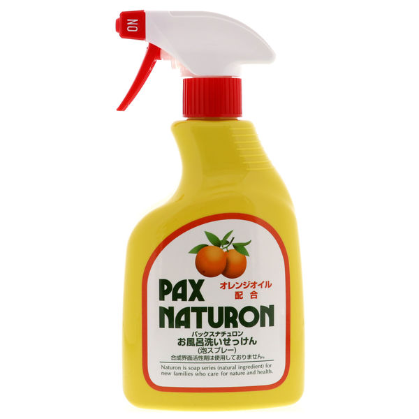 ナチュロン　お風呂洗いせっけん500mL　1セット(5個)　太陽油脂　オレンジの香り　無添加　お風呂洗剤　天然由来100%
