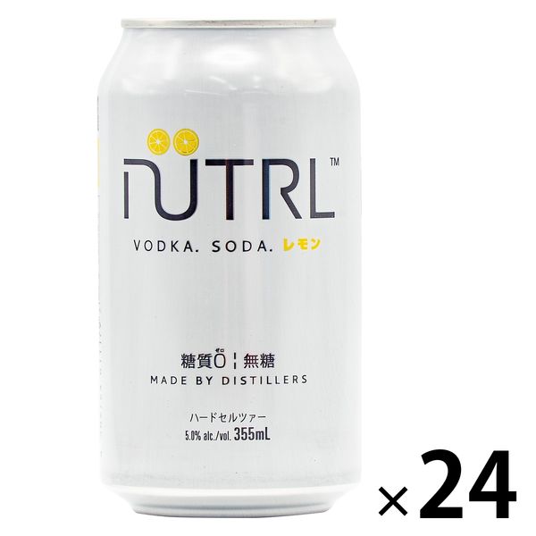 ハードセルツァー 糖質ゼロ 無糖 NUTRL ニュートラ ウォッカ