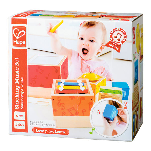 Hape マルチミュージカルボックス 知育玩具 E0336A 1個 - アスクル