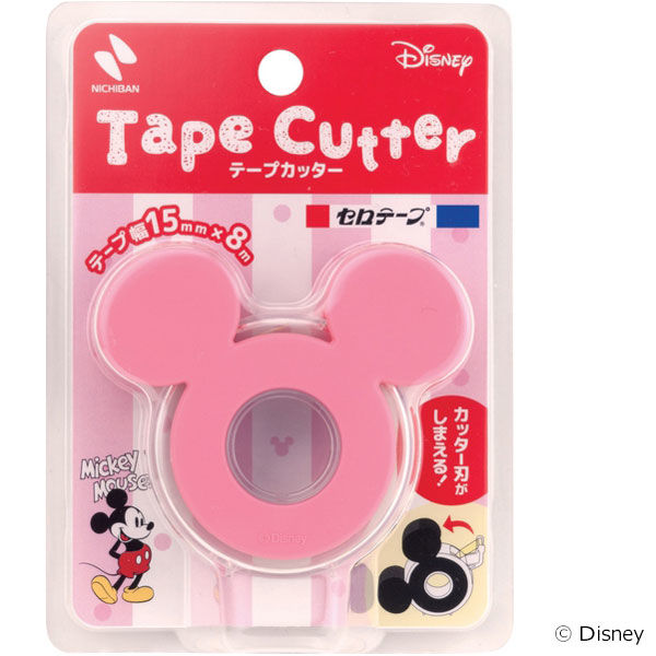 ニチバン セロテープテープカッターミッキーマウス CTD-15PK 1個