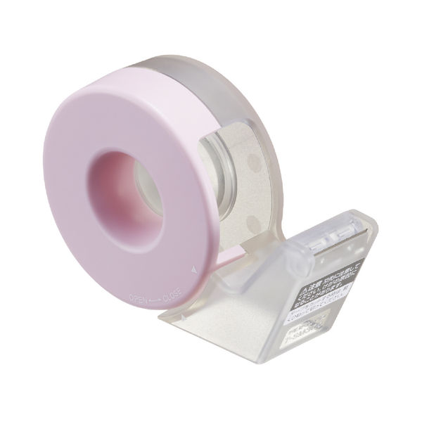 コクヨ テープカッター カルカット ハンディタイプ マスキングテープ用 ライトピンク 小巻対応 T-SM300-1NLP 1個