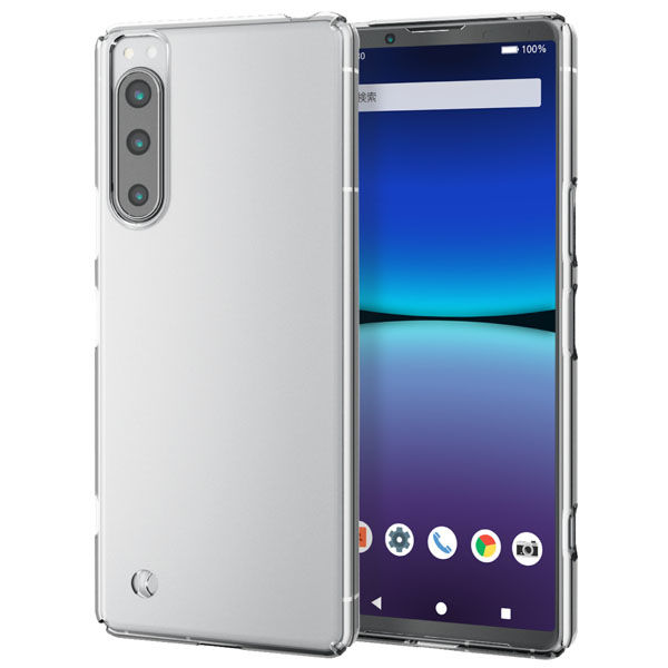 Xperia 5 IV ケース カバー ハード 薄型 スリム クリア PM-X224PVKCR