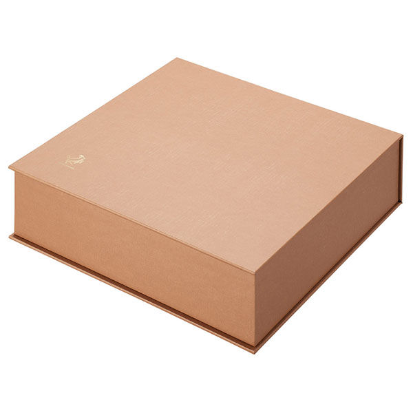 キングジム 紙文箱 茶 2385-03 1セット(2個) - アスクル