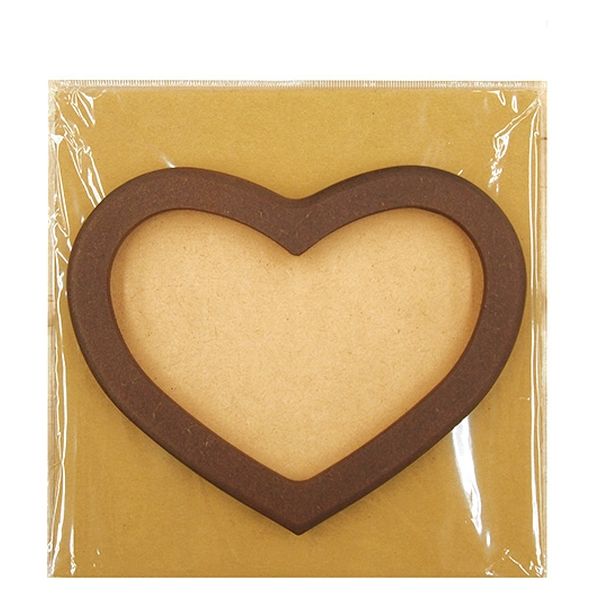 バリ島購入　ハート型　木製フレーム cb622e38023a290d853bb3a5e8abb9