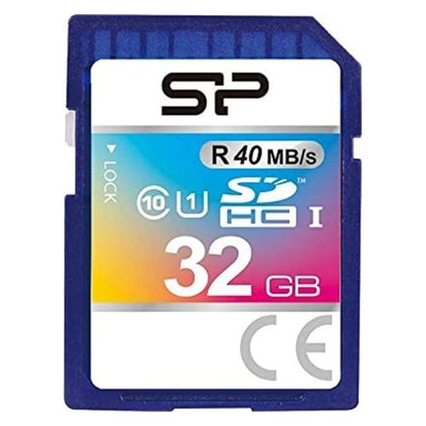 SDカード 32GB class10 SDHC SP032GBSDH010V10 1個 シリコンパワー - アスクル
